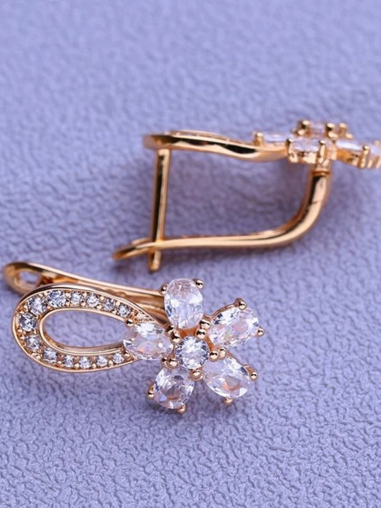 Серьги 585rg бижутерия