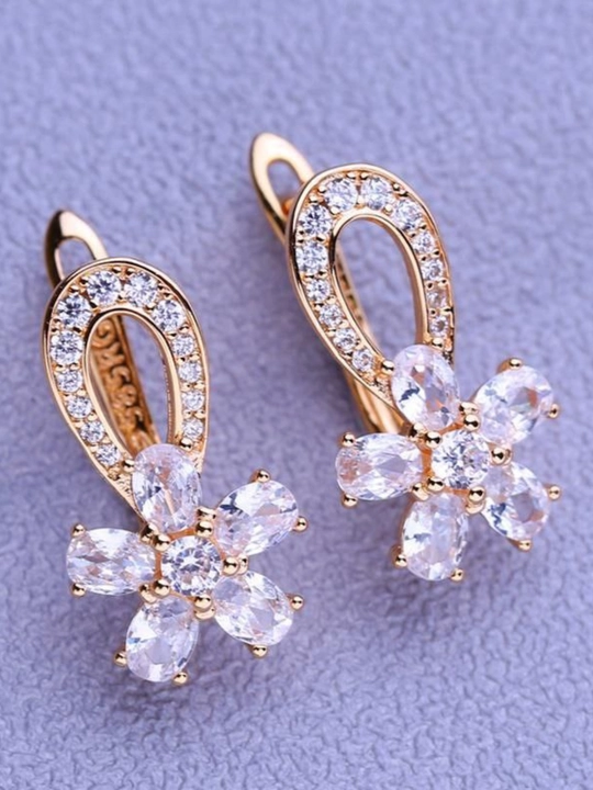 Серьги 585rg бижутерия