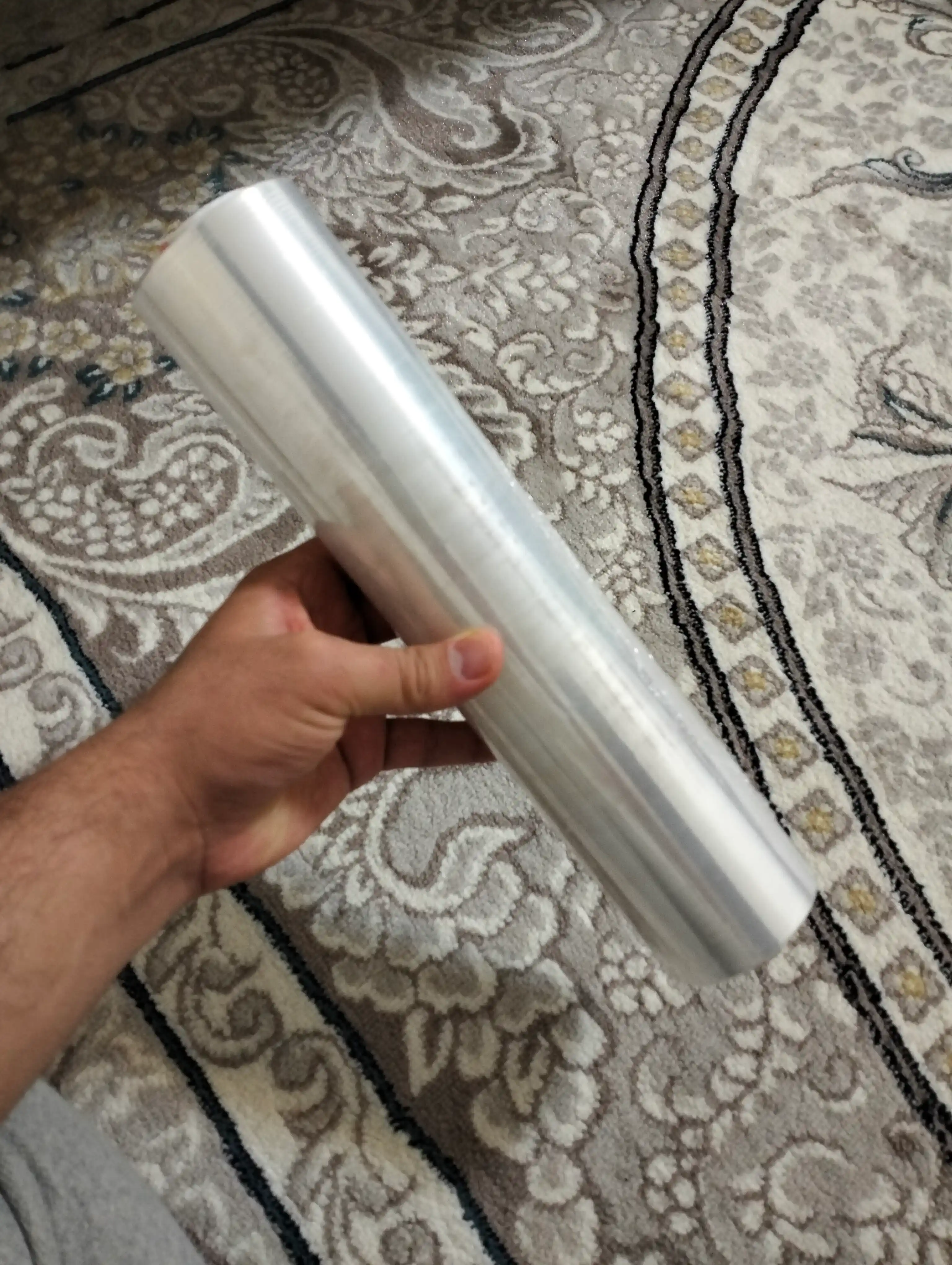 Casper oziq-ovqat uchun streych plyonka — 50–400 metr, eni 30 sm