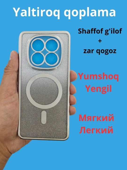 Redmi Note 14 Pro 4G smartfoni g‘ilofi