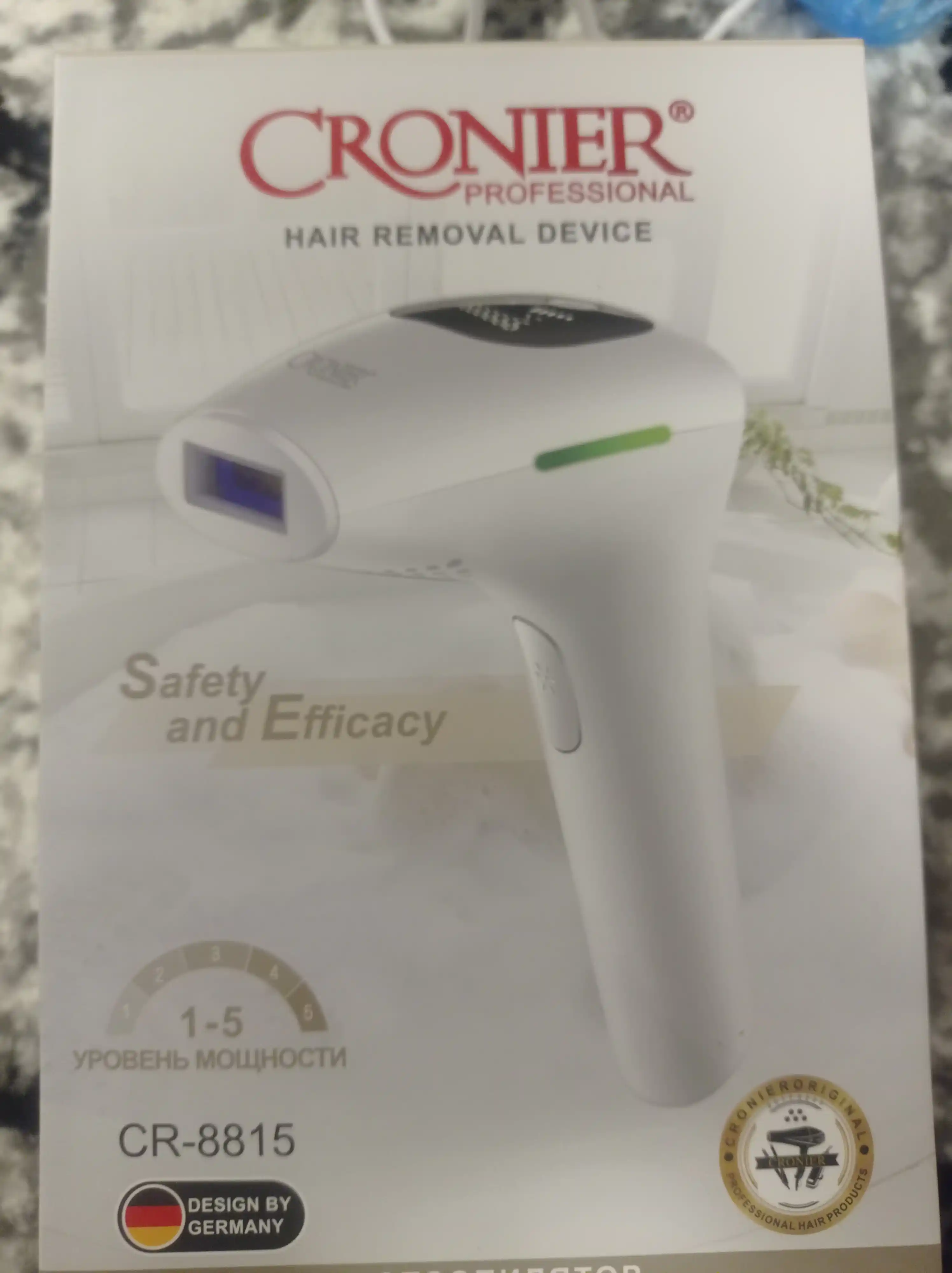 Ayollar uchun lazerli fotoepilator CRONIER CR-8816, CR-8815, butun tana uchun