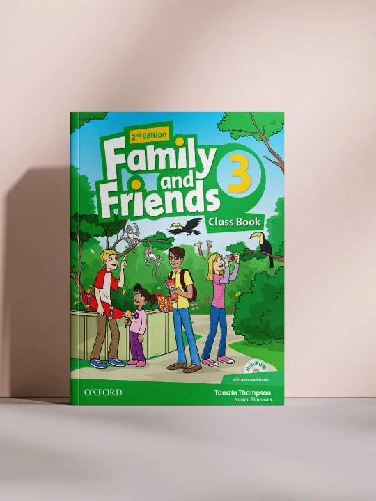 Family and Friends стартер, 1, 2, 3, 4 Классная книга + Рабочая тетрадь - 