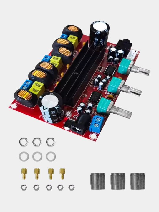 CS3835EO Аудиосистема 2.1: 2 × 60W стерео + 60W сабвуфер усилитель с выходом на сабвуфер