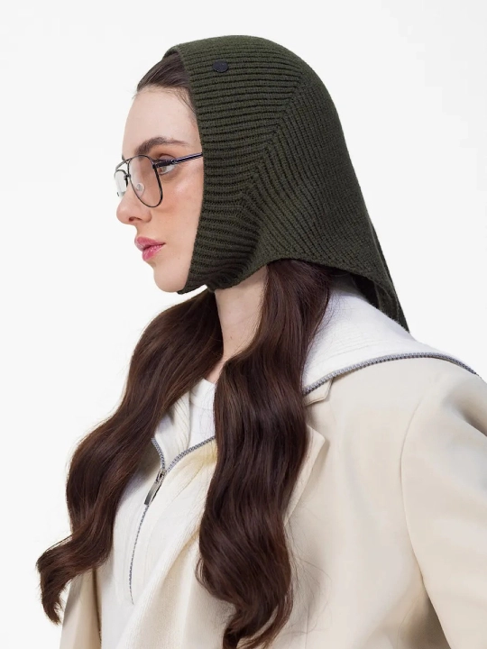 Kosinka, qishki bandana, yumshoq issiq qalpoq, qalin beret, sharf, ayollar va qizlar uchun