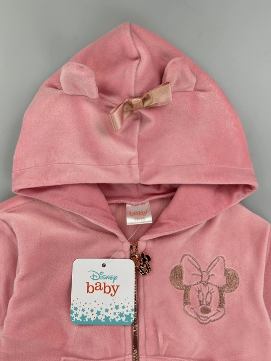 Hello Kitty dizaynli yumshoq velur kostyum, Disney brendi, 3-36 oy