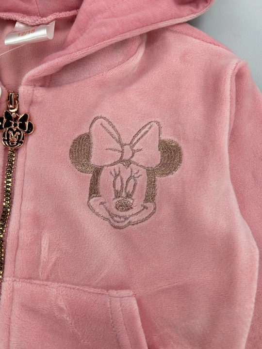 Hello Kitty dizaynli yumshoq velur kostyum, Disney brendi, 3-36 oy