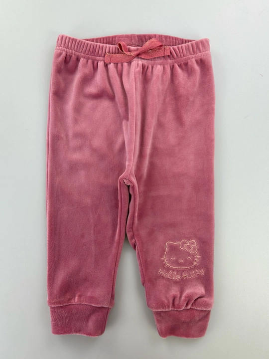 Hello Kitty dizaynli yumshoq velur kostyum, Disney brendi, 3-36 oy