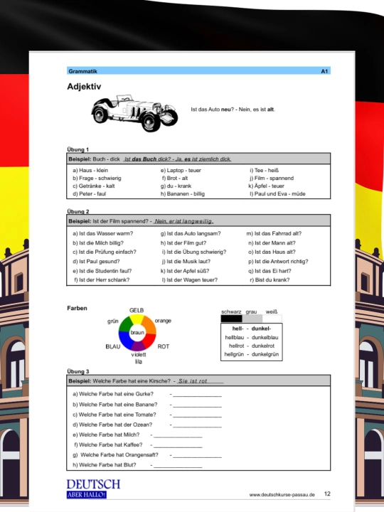 Deutsch Aber Hallo A1 – Немецкая грамматика с упражнениями для начинающих