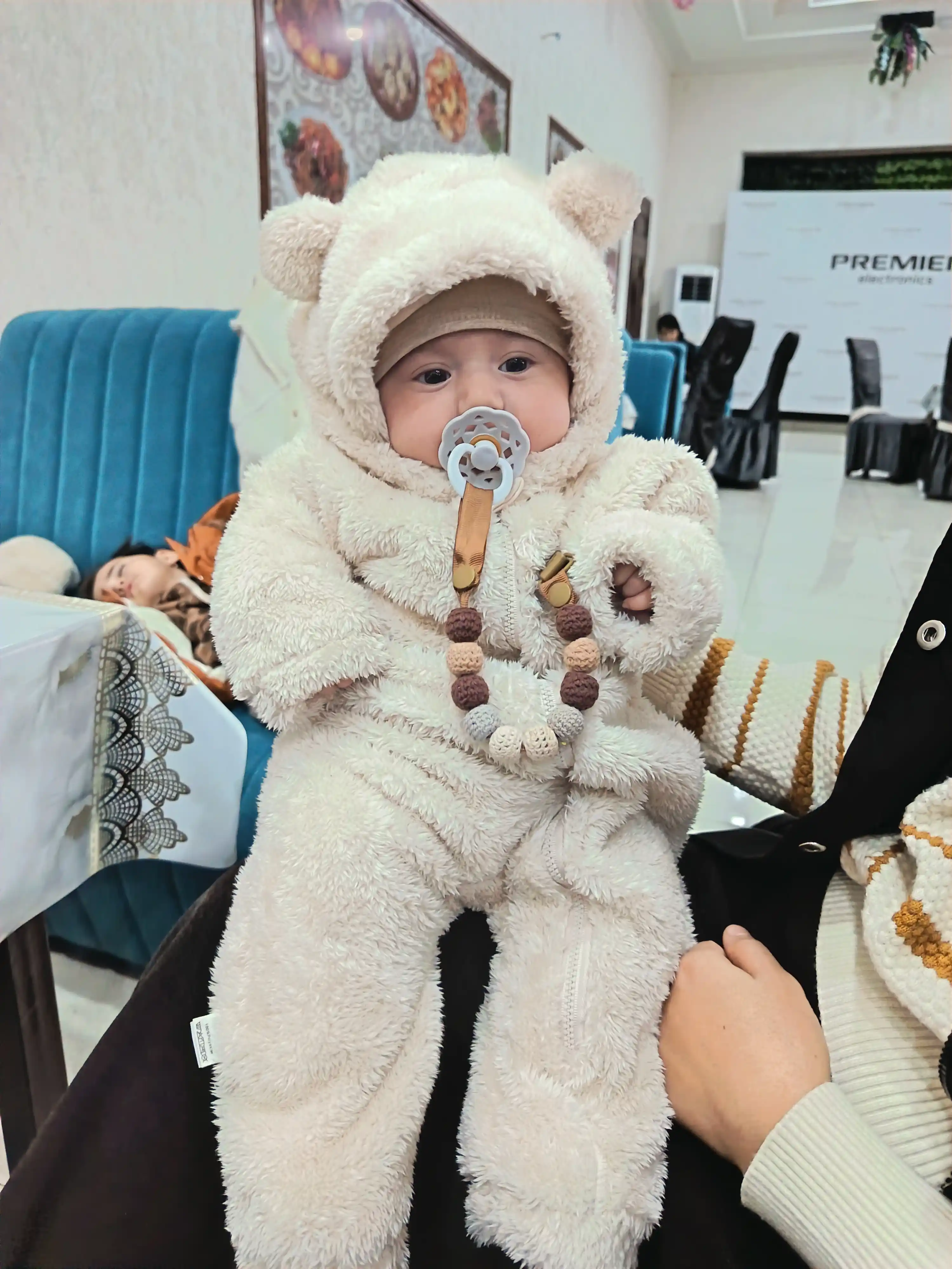 Плюшевый комбинезон для новорожденных малышей Teddy Bear