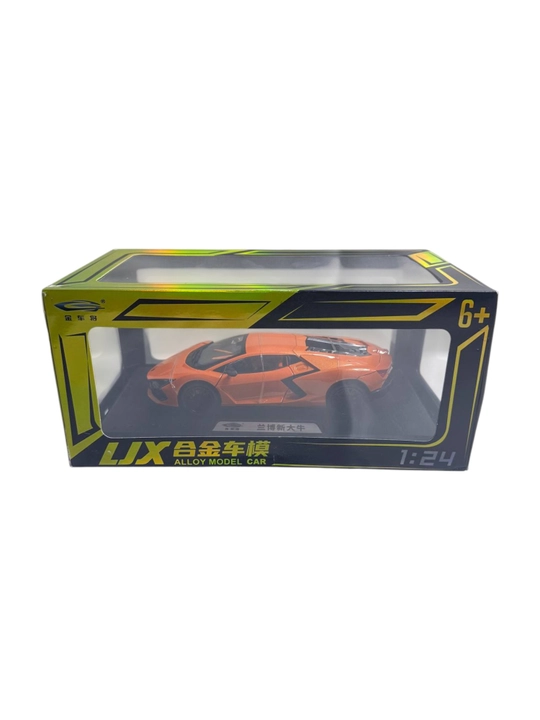 Литая модель Lamborghini Aventador SVJ coupe 1:24 LJX 