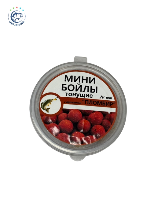 UZFISHING || тонущие мини-бойлы (насадочные) - ассорти вкусов, 20 шт
