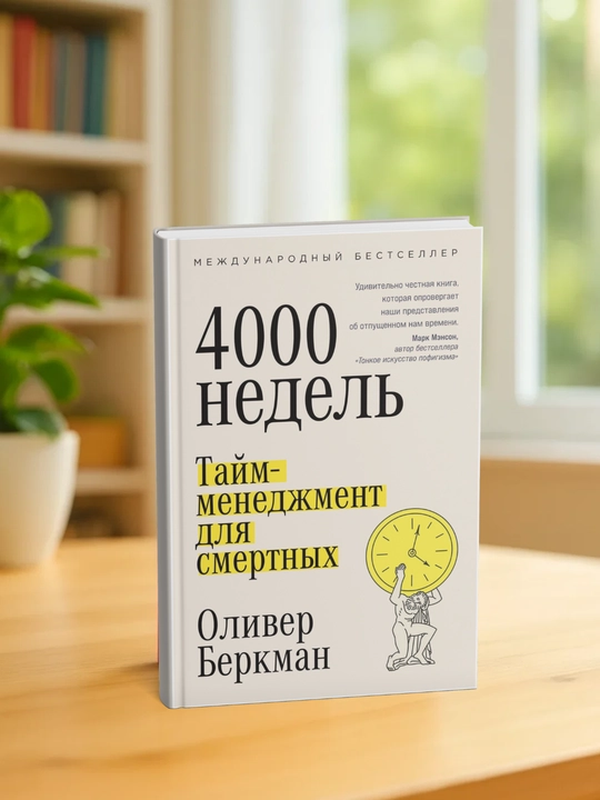 Chetyre tysyachi nedel'. Taym-menedzhment dlya smertnykh. Oliver Berkman