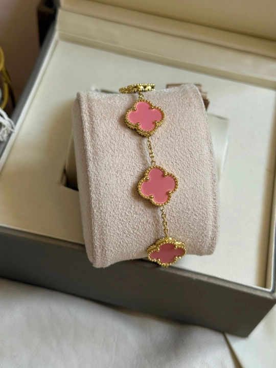 Женский браслет – в стиле Van Cleef, нержавеющая сталь