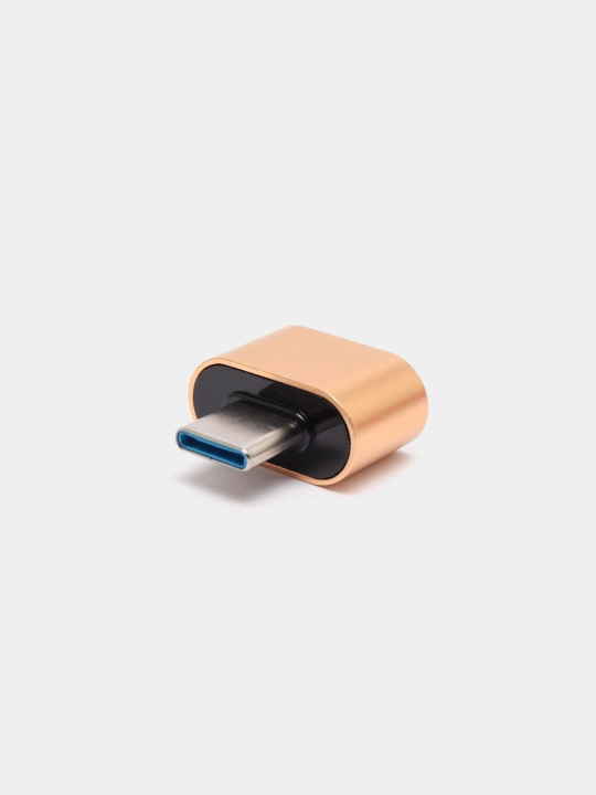 OTG adapteri Type-C - USB, OTG, metall korpus - 