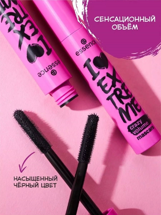 Водостойкая тушь для ресниц Eyelash Dream Essence, удлиняющая, с тонким аппликатором