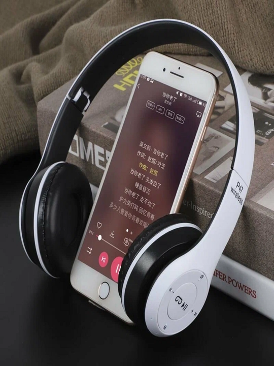 P47 Simsiz naushnik — Bluetooth, kuchli bass, mikrofon, qulay dizayn - 