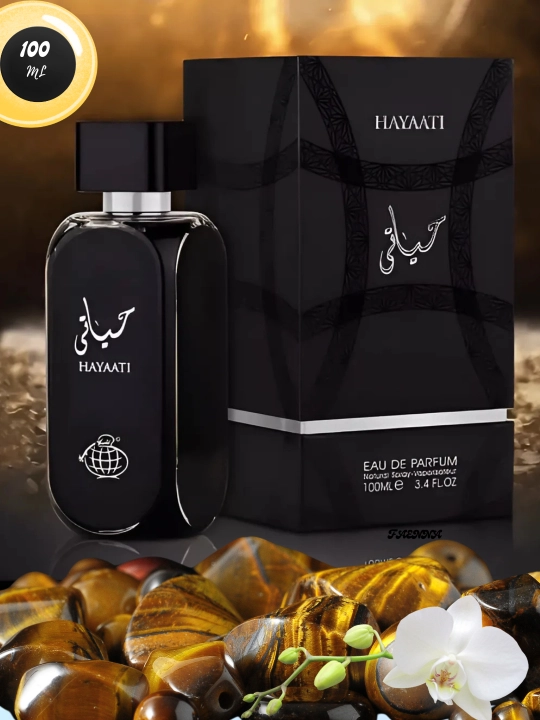 Parfyumlangan suv Hayati Lattafa erklalar uchun Hayati parfumi, 100 ml