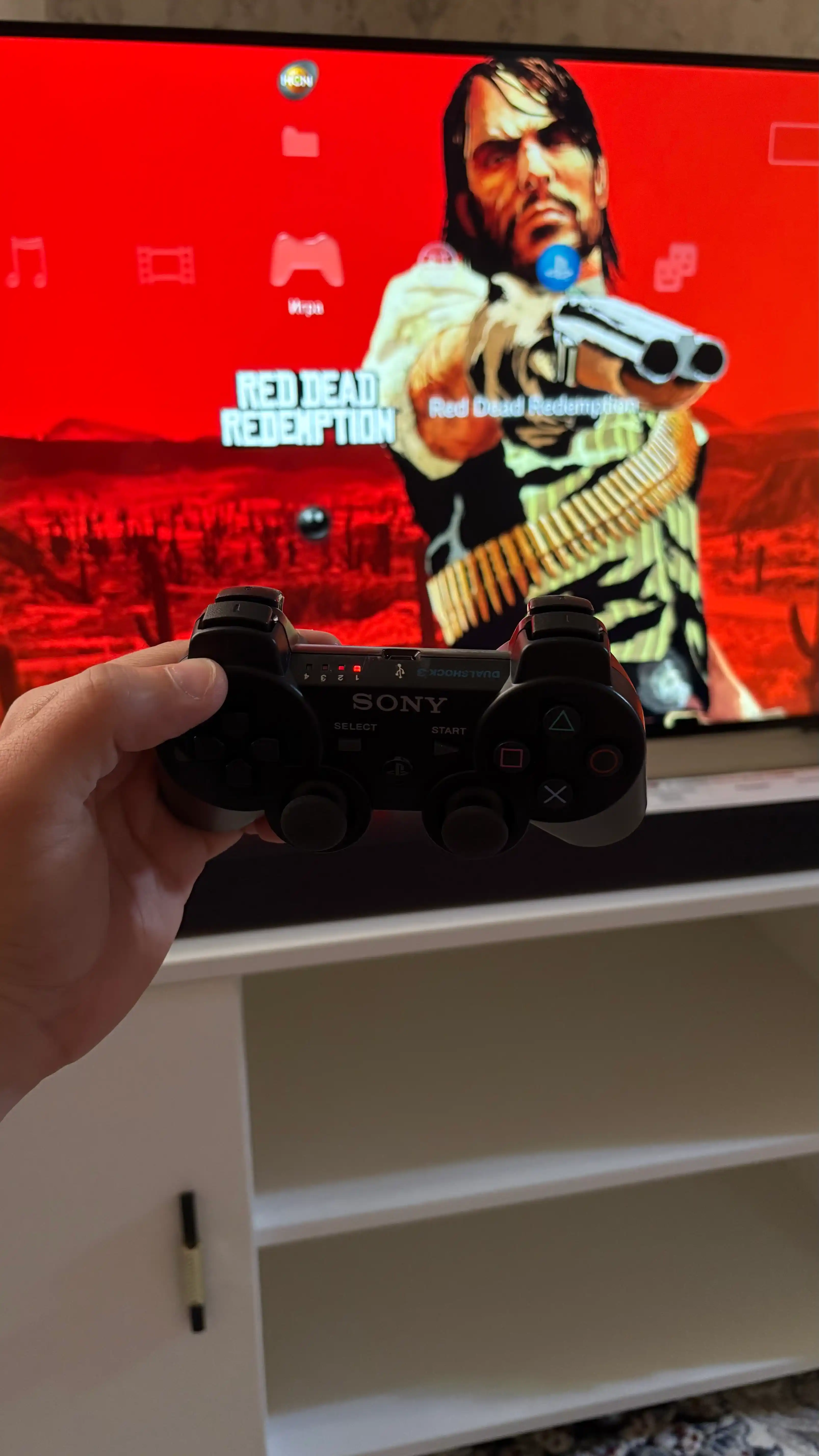 PS3 DualShock 3 geympadi – Bluetooth, simsiz, smartfon va kompyuter uchun