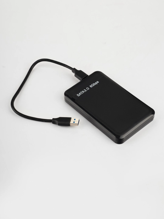 Tashqi xotira qutisi SATA qattiq disk uchun korpus, USB 3.0 HDD SSD 2,5"