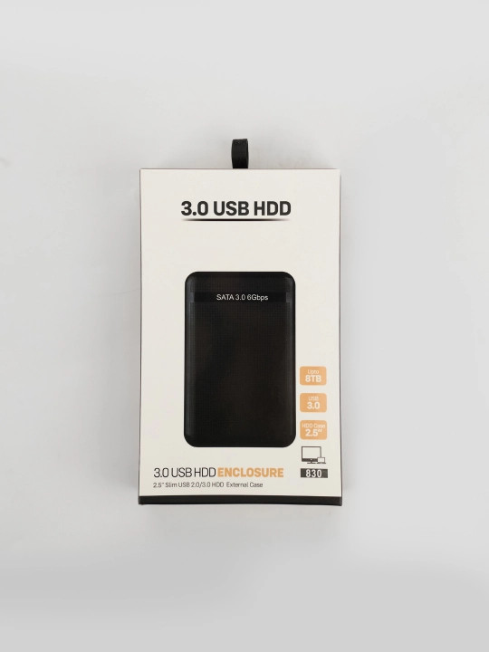 Tashqi xotira qutisi SATA qattiq disk uchun korpus, USB 3.0 HDD SSD 2,5"
