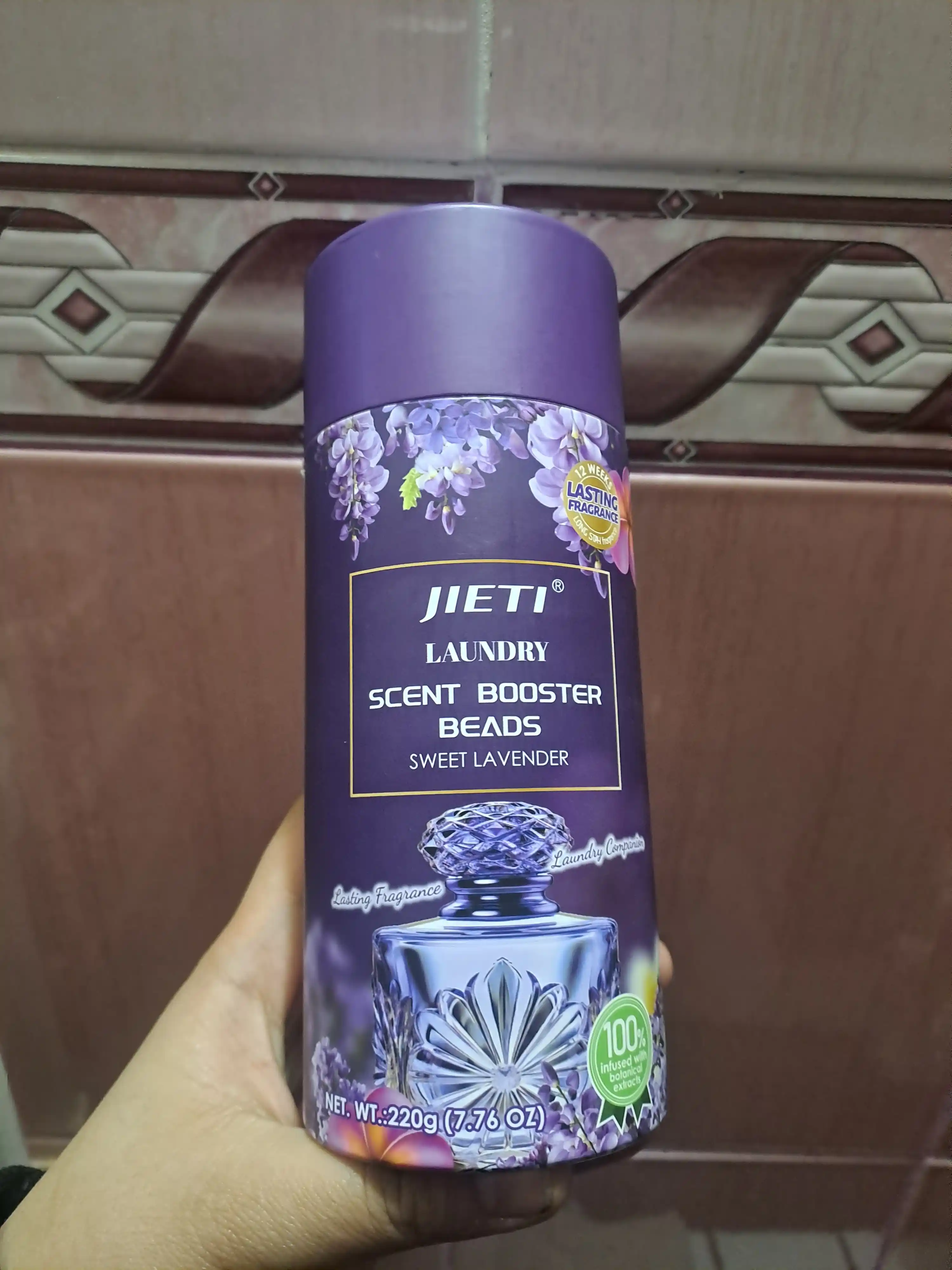 Kir yuvish aromatik granulalari Jieti, kiyimlarni yuvish uchun, 220 g