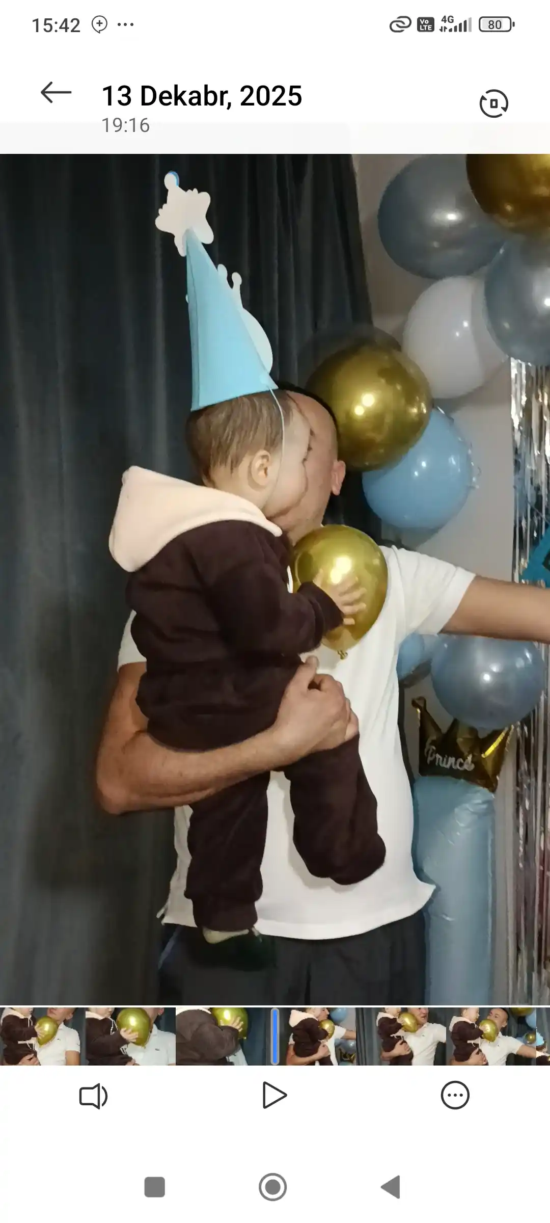 Ko'p xildadi sharlar to'plami, bayramlar, tug'ilgan kunlar uchun 1 yilga mo'ljallangan