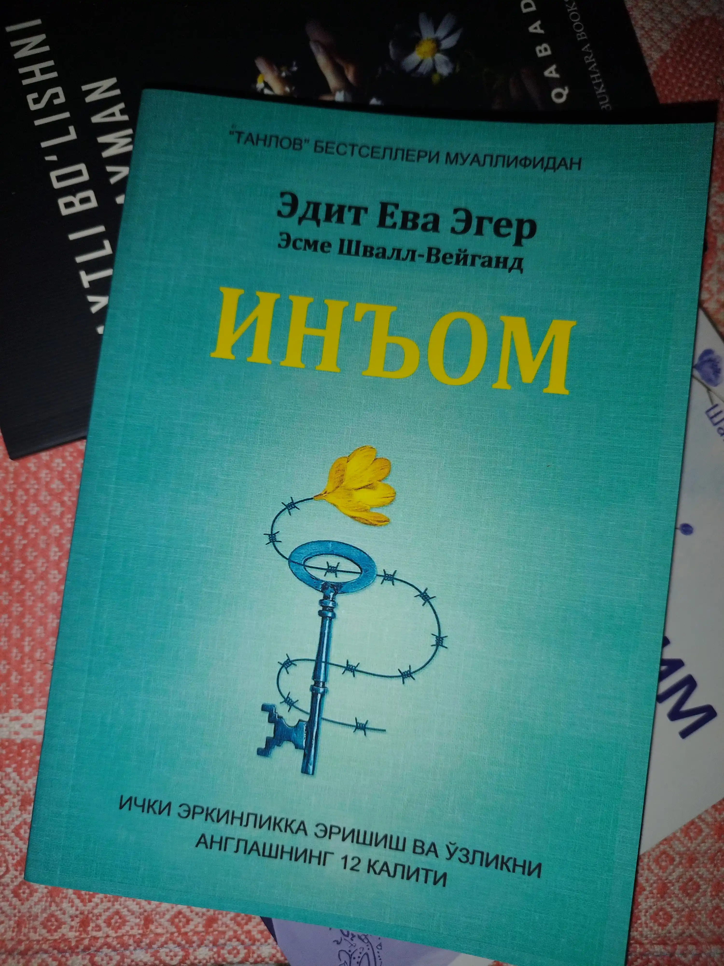 Edit Eva Eger, in'om, o'zbek tilida
