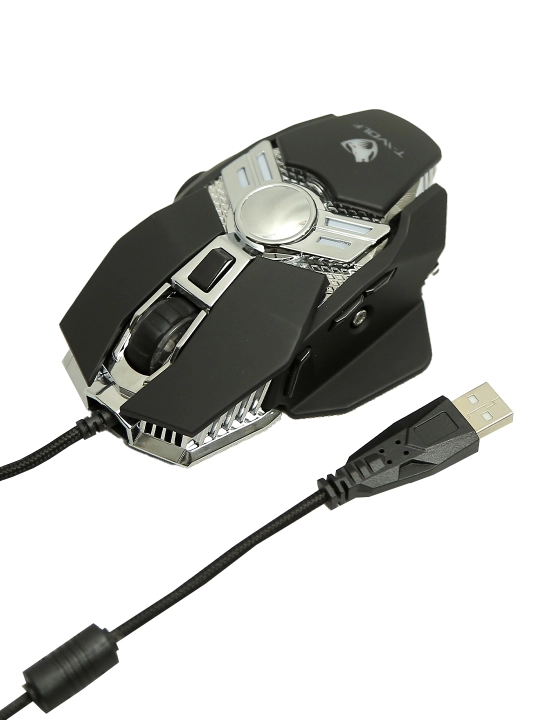 Sichqoncha, Gaming, Kompyuter va ofis uchun, RGB yoritgichli, Bluetooth,  USB Simli