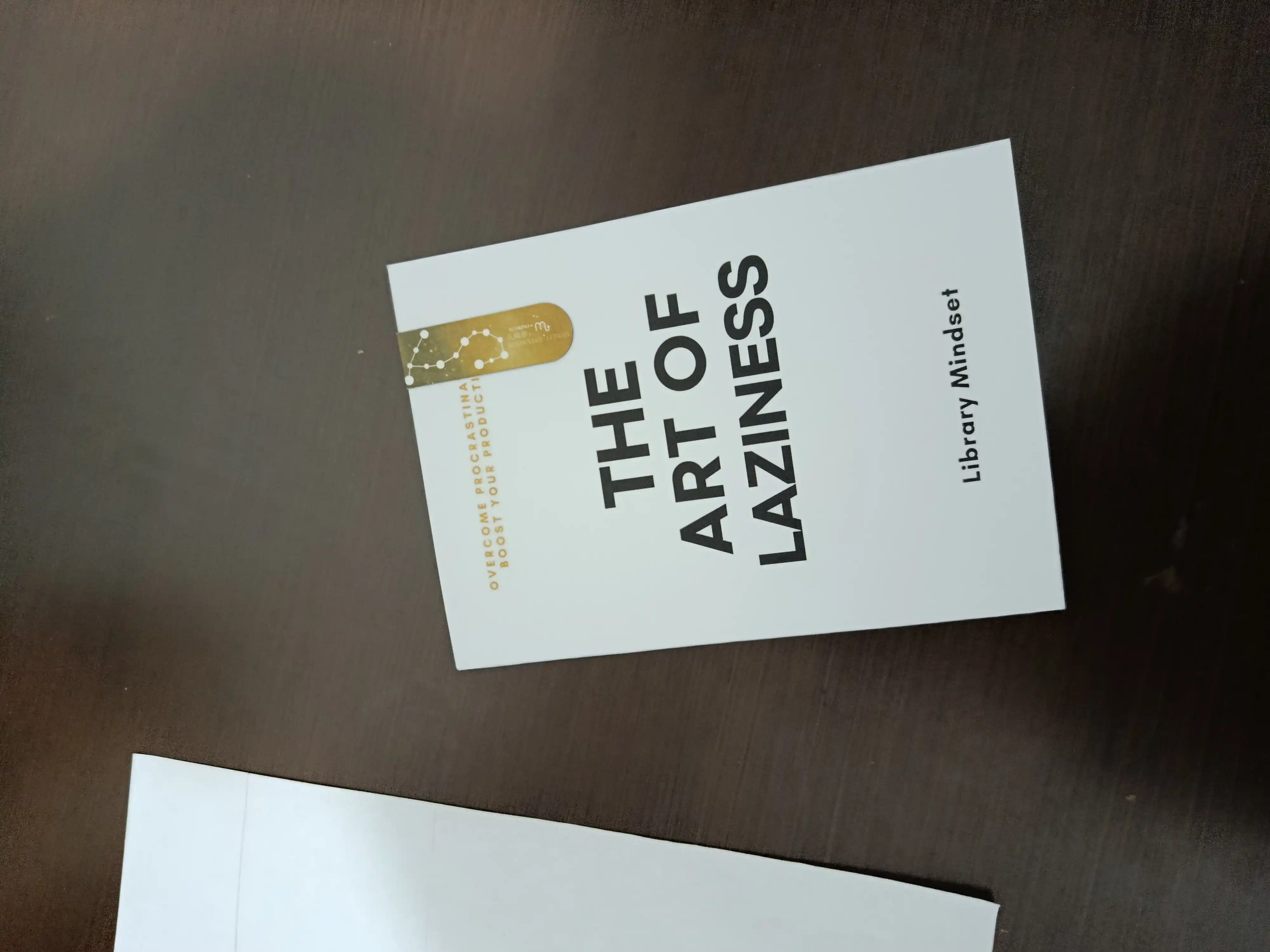 The art of laziness. Library Mindset