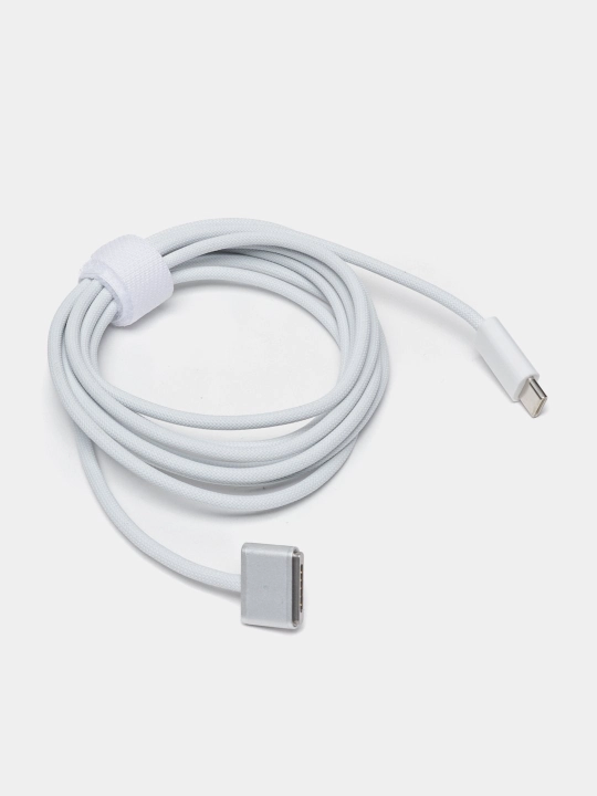 Кабель USB-C to MagSafe 3 (2 м) для MacBook Air и Pro плетёный, быстрая зарядка