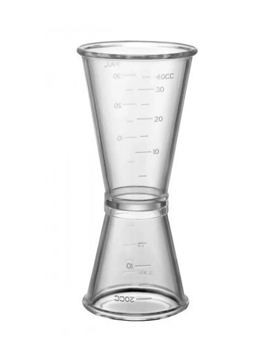Kokteyllar uchun djigger, bar, o‘lchovli, 20/40 ml