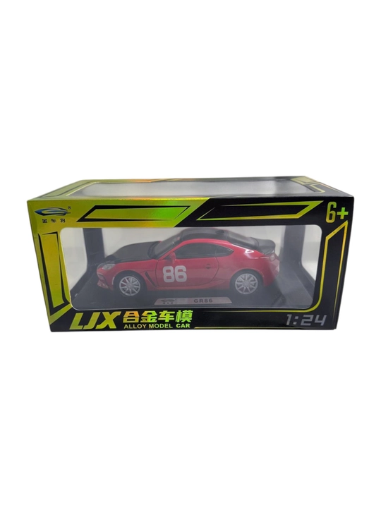 Литая коллекционная модель Toyota GR86 1:24 LJX
