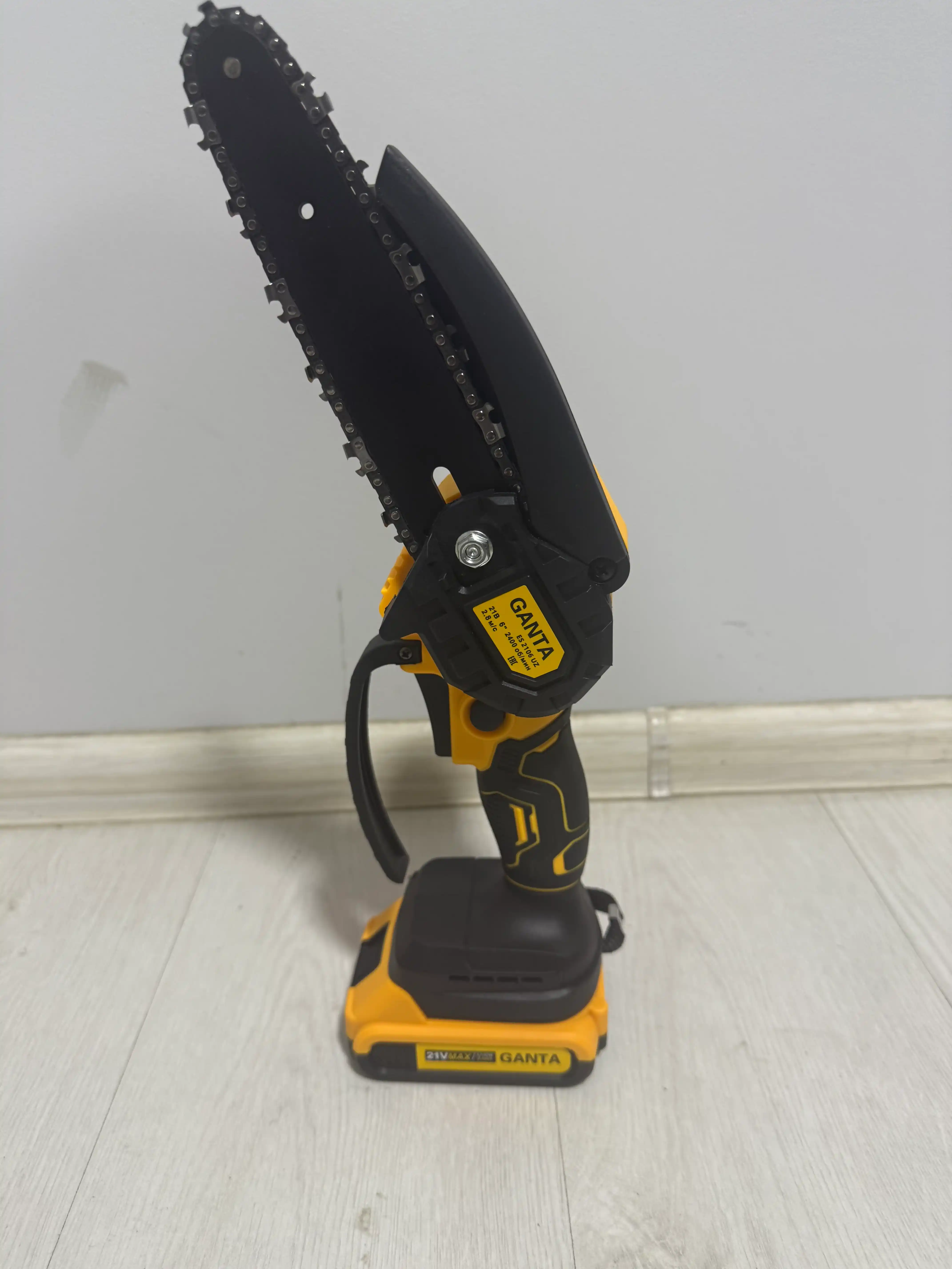 Akkumulyatorli zanjirli arra GANTA 21V / 140 mm
