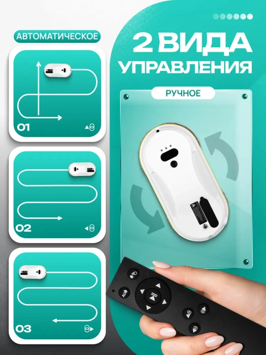 Робот-мойщик окон CleanBot W1 — это современное автоматическое устройство