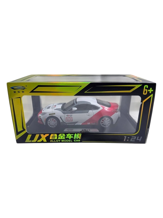Toyota GR86 1:24 LJX qotma kolleksion modeli