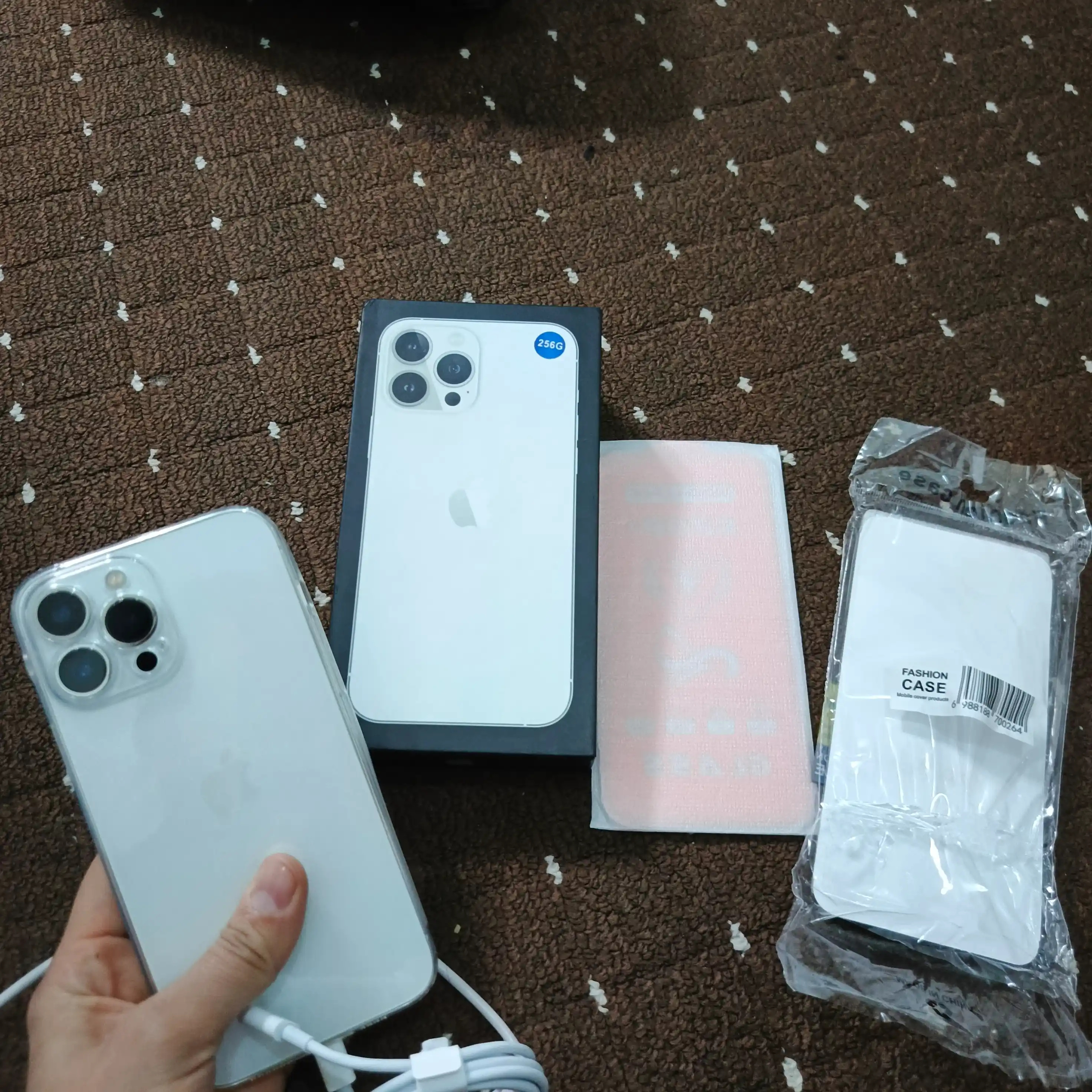 Смартфон Apple iPhone 13 Pro MAX, 128/256 ГБ, SIM+sim, чехол и стекло в подарок