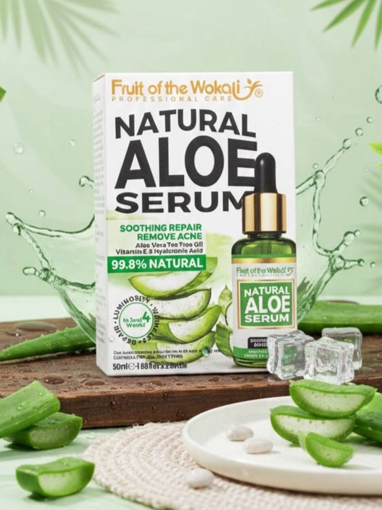 Aloe Vera Essential Serum (Natural Aloe Serum) – 50 ml x2 (2 dona) - 
