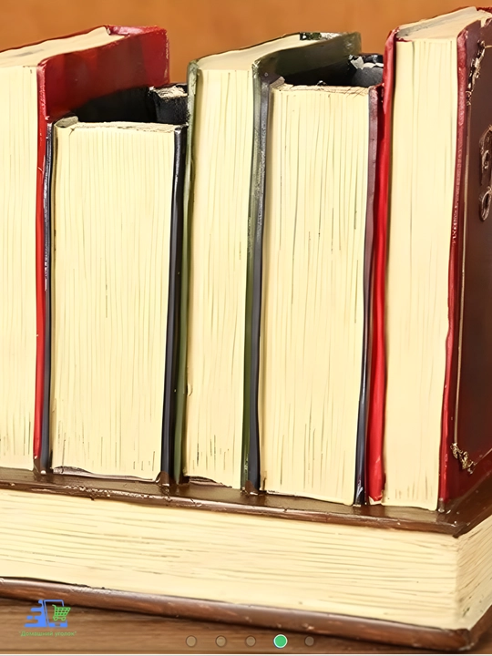Настольная подставка для ручек в виде старинных книг