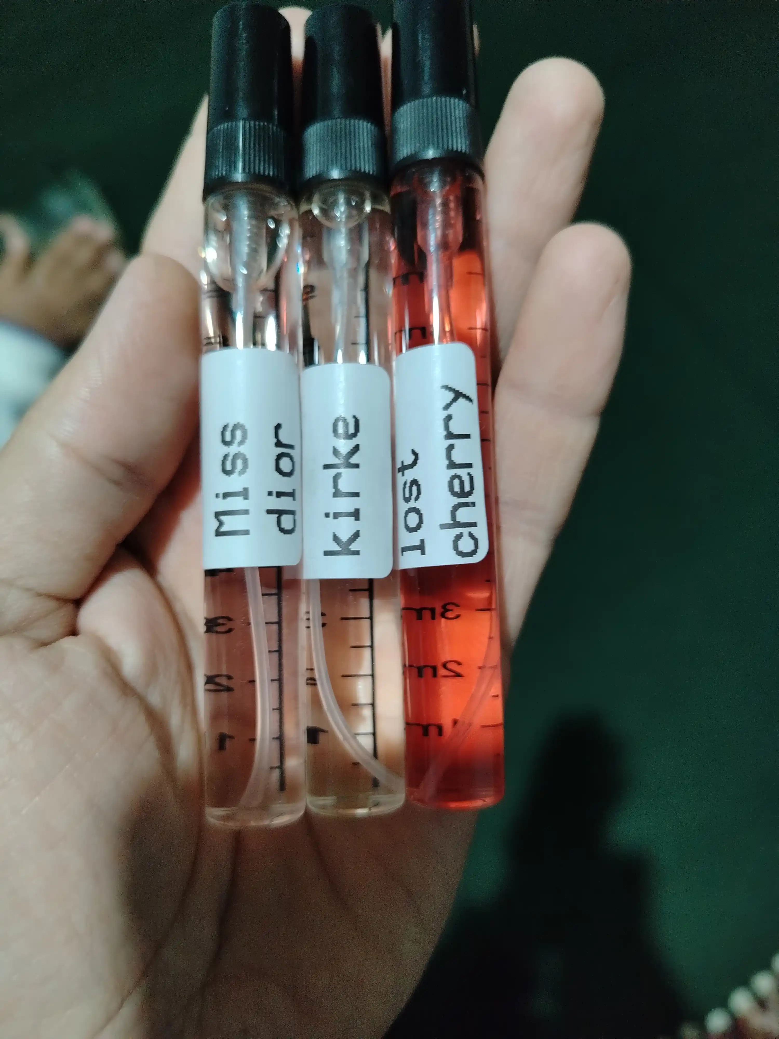 Набор женских ароматов: Tom Ford Lost Cherry, Miss Dior Blooming Bouquet, Kirke