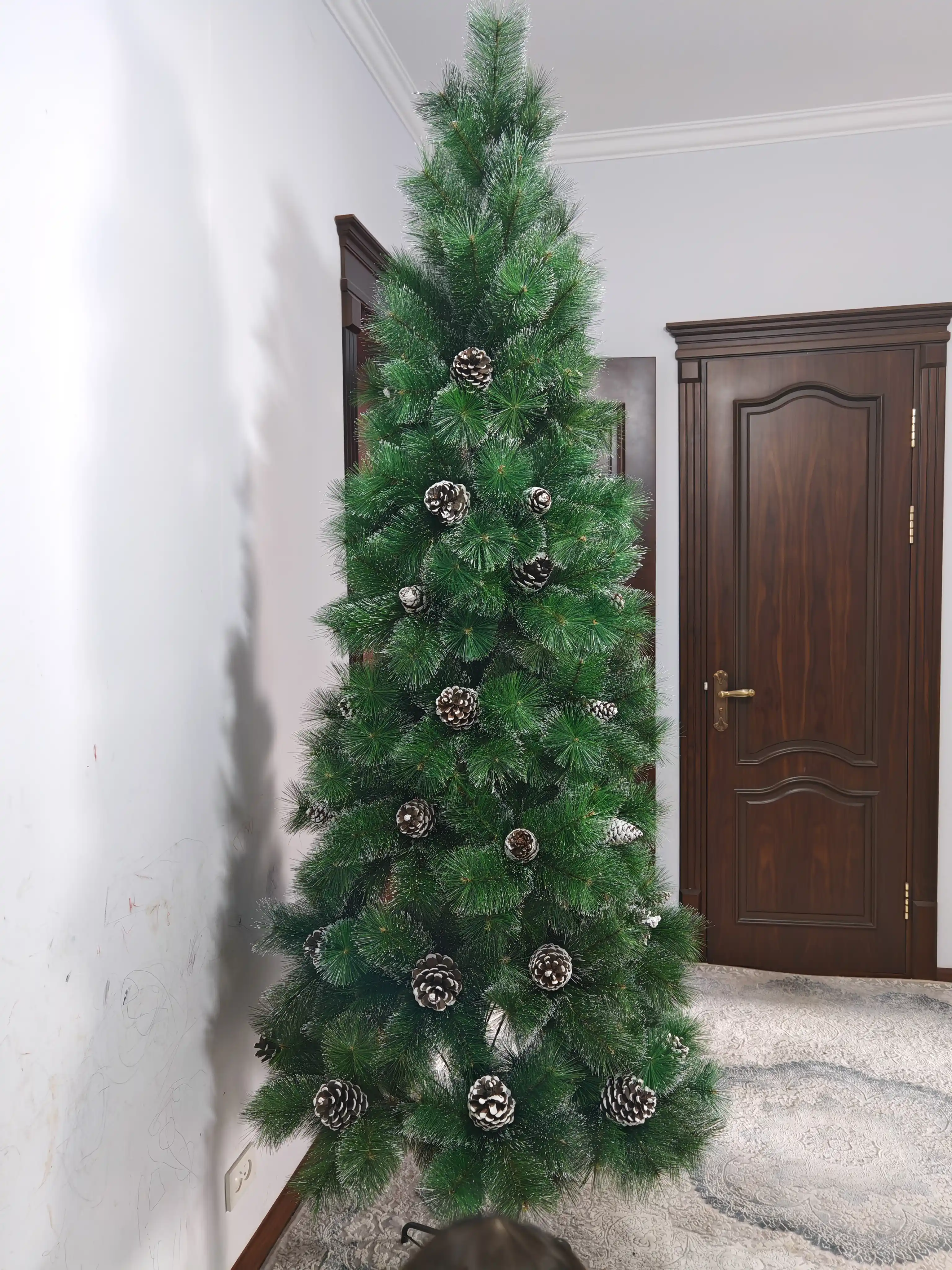 Yangi Yil archasi, sun'iy, 120 sm-300 sm bayramingiz uchun ajoyib bezak