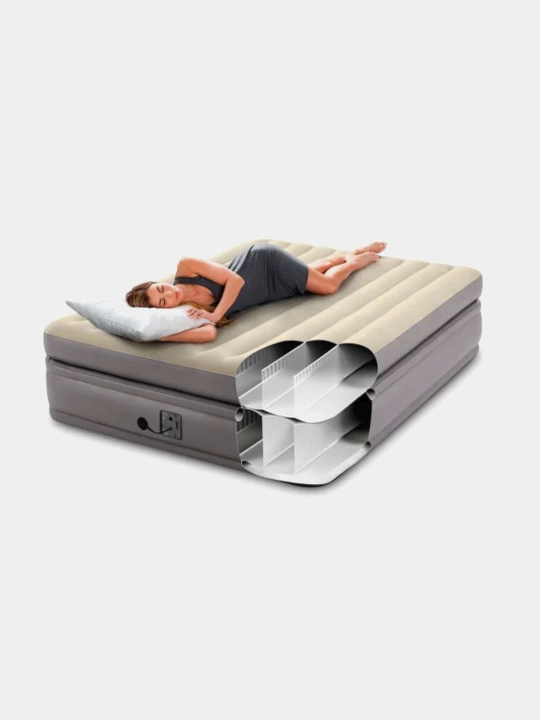 Intex 64164 Prime Comfort Elevated — премиальныйй комфорт для идеального сна
