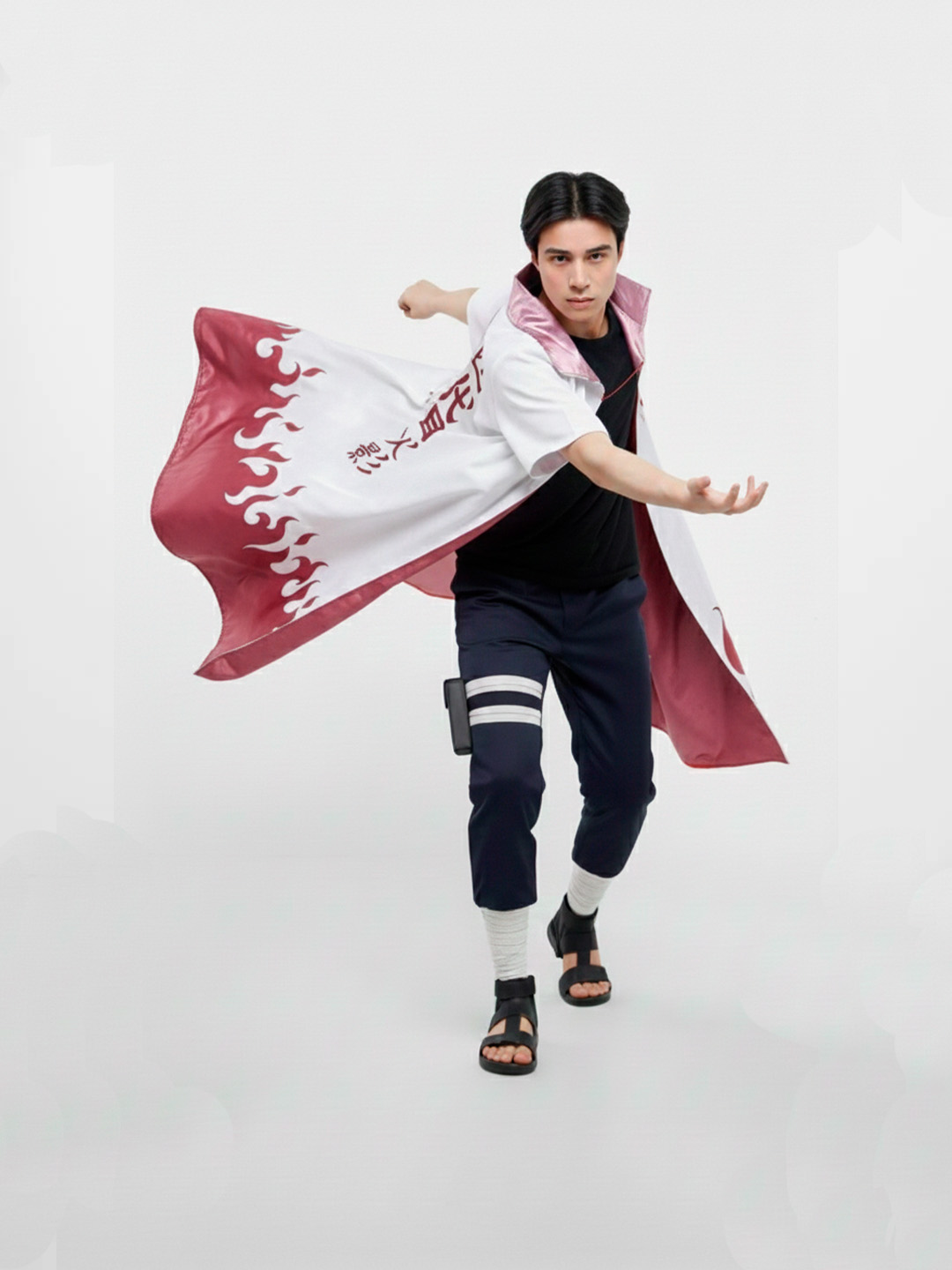 Naruto anime plashi va yopinchiq, Akatsuki, Hokage, uniseks, haori, Naruto, Madara, Saske