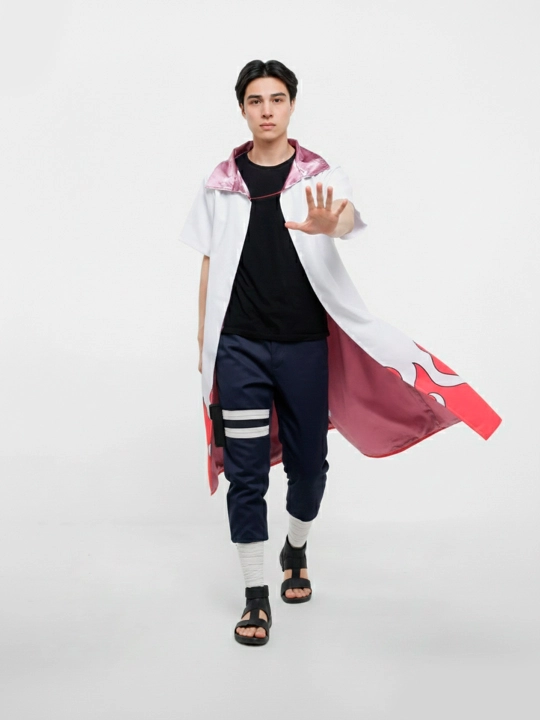 Naruto anime plashi va yopinchiq, Akatsuki, Hokage, uniseks, haori, Naruto, Madara, Saske
