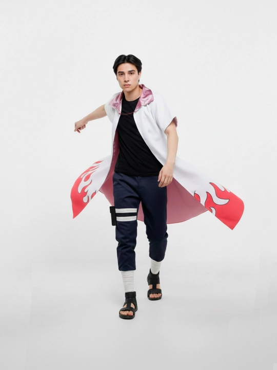 Naruto anime plashi va yopinchiq, Akatsuki, Hokage, uniseks, haori, Naruto, Madara, Saske