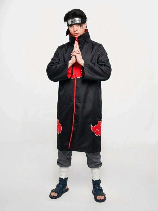 Naruto anime plashi va yopinchiq, Akatsuki, Hokage, uniseks, haori, Naruto, Madara, Saske