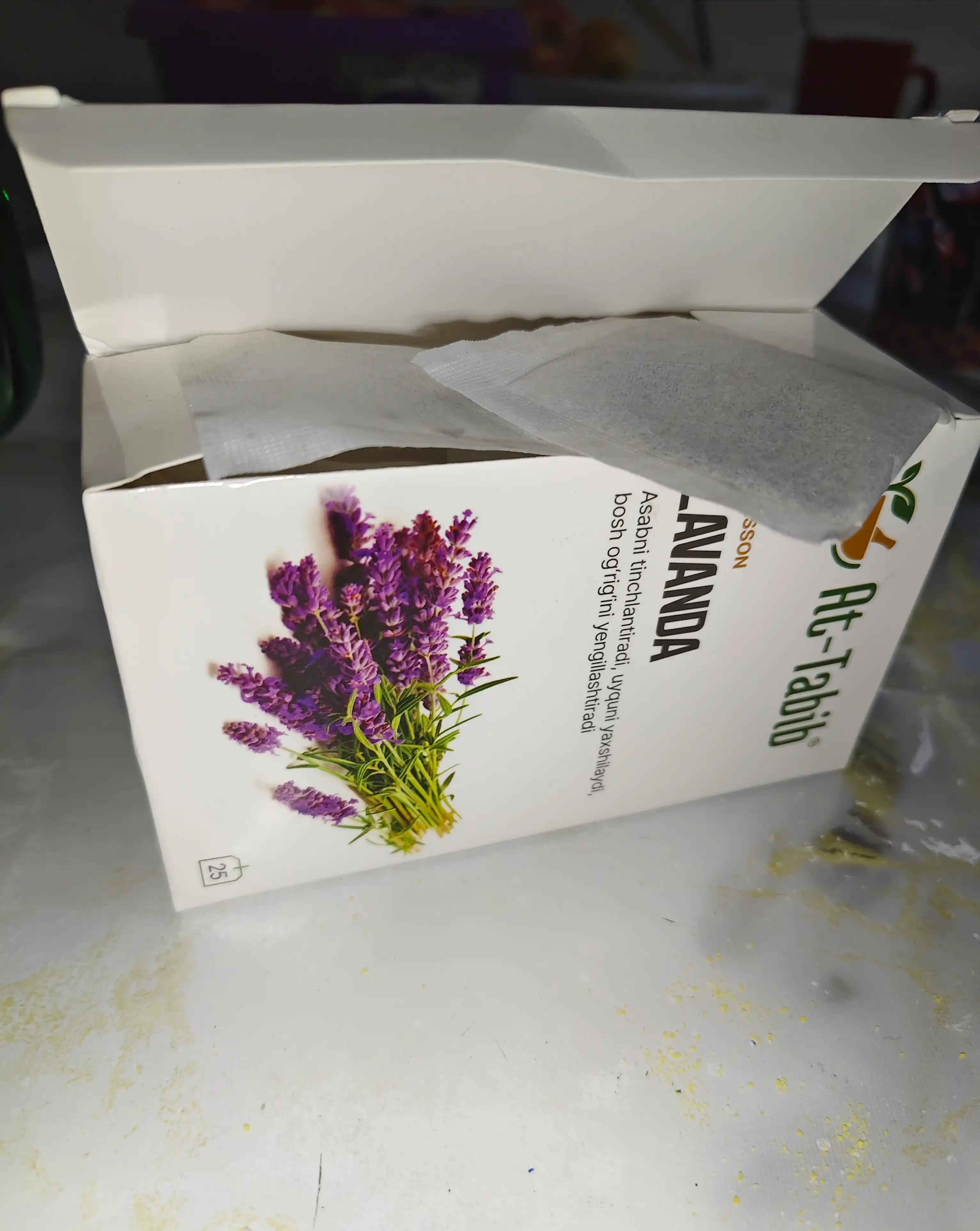 Lavanda, choy 25 filtr-paketta