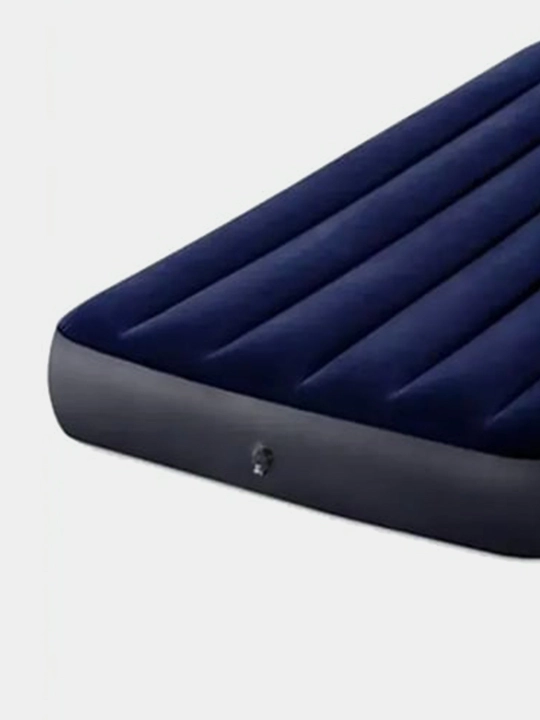 Матрас надувной Classic Downy 99х191х25 синий Intex 64757