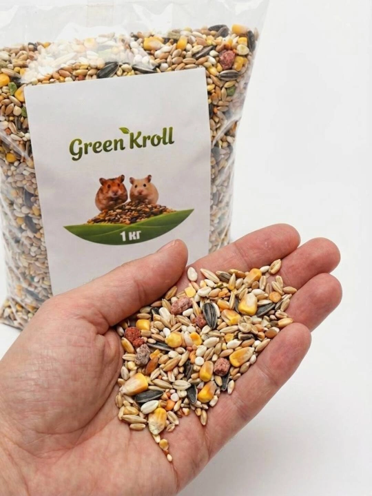 Kemiruvchilar va xomyaklar uchun donli aralashma 1KG