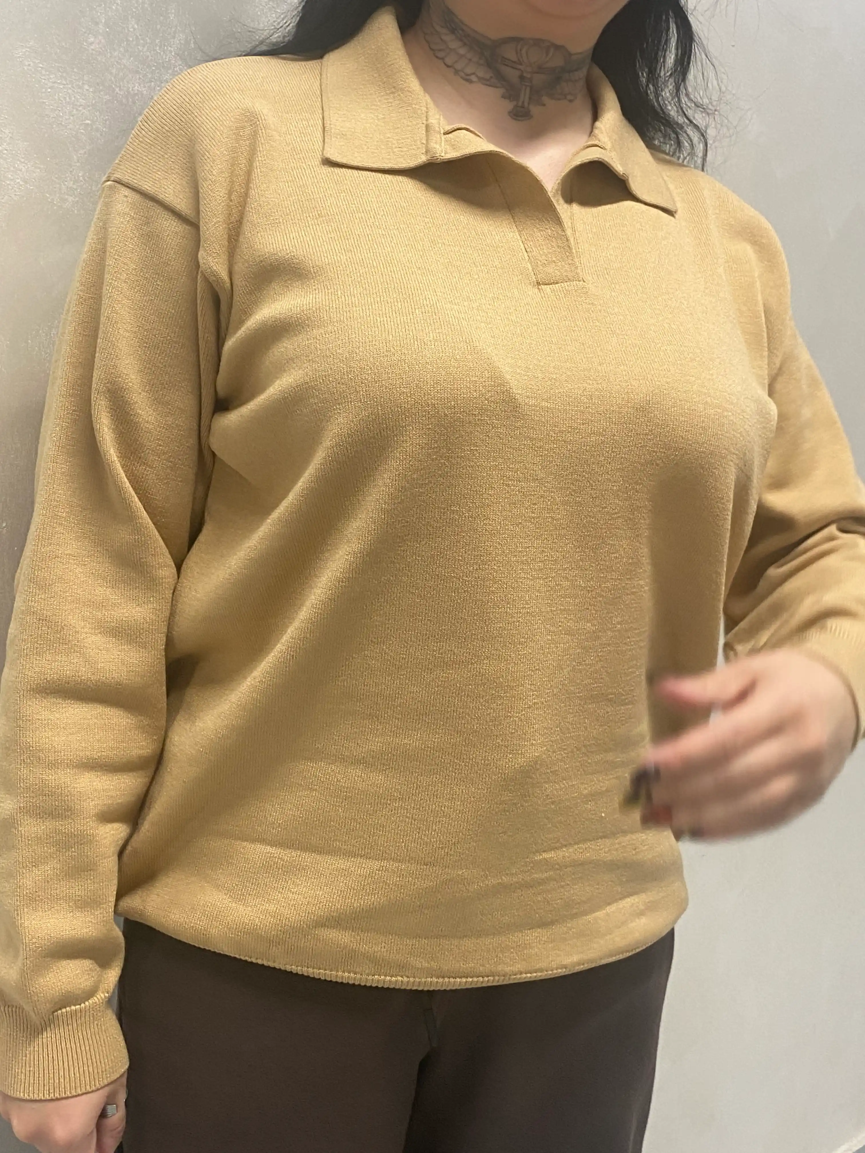 Ayollar polo jemper SADO