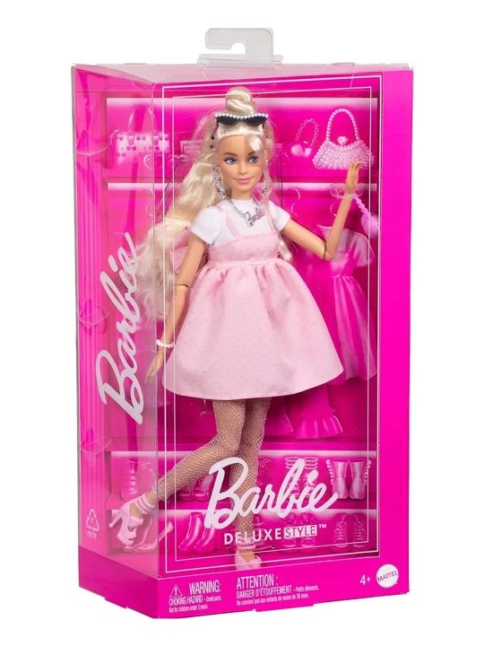 Шарнирная кукла Barbie Deluxe